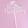 Pink mermaid birthday