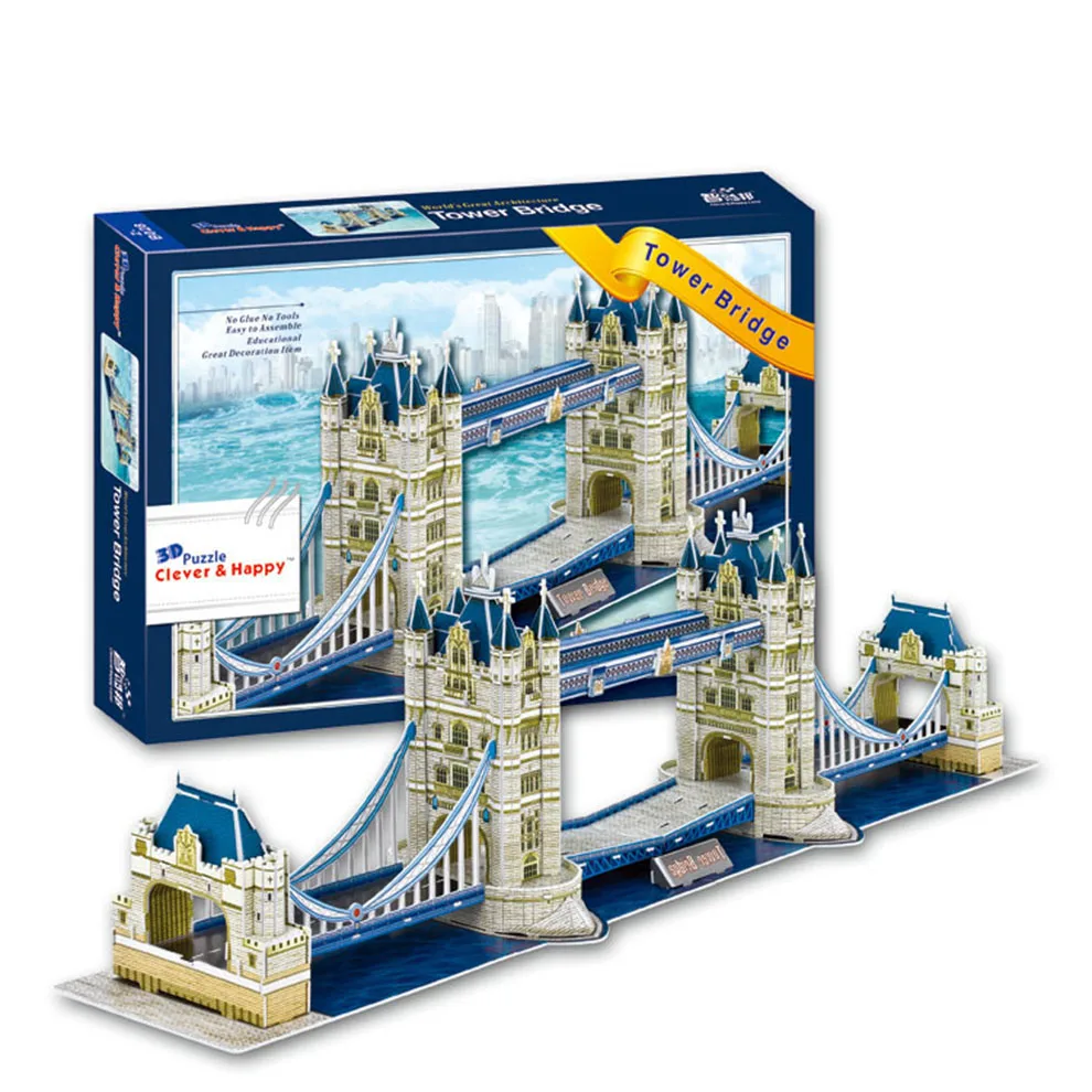 World Famous Neuschwanstein Castle 3D Paper Models Buildings With 99PCS