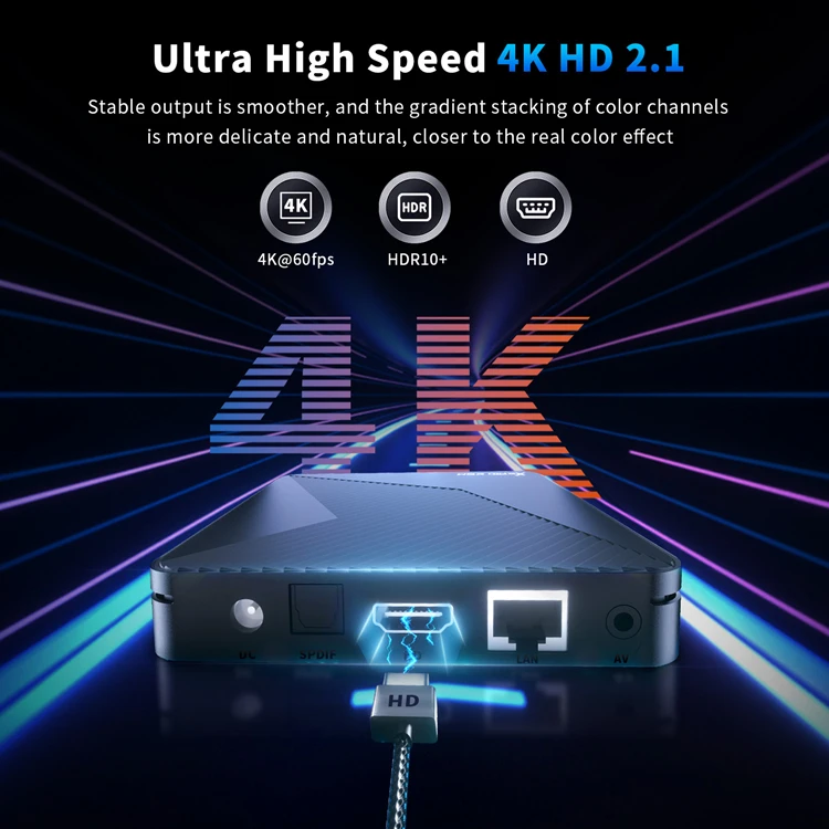 2025 X88 PRO X5M Amlogic S905X5M Android 14 AI Tv Box 4gb
