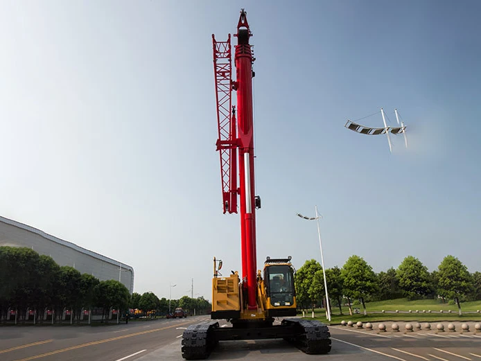 SANY 55tons Used Crawler Crane Hydraulic SCC550A-6 Sany Crawler Crane