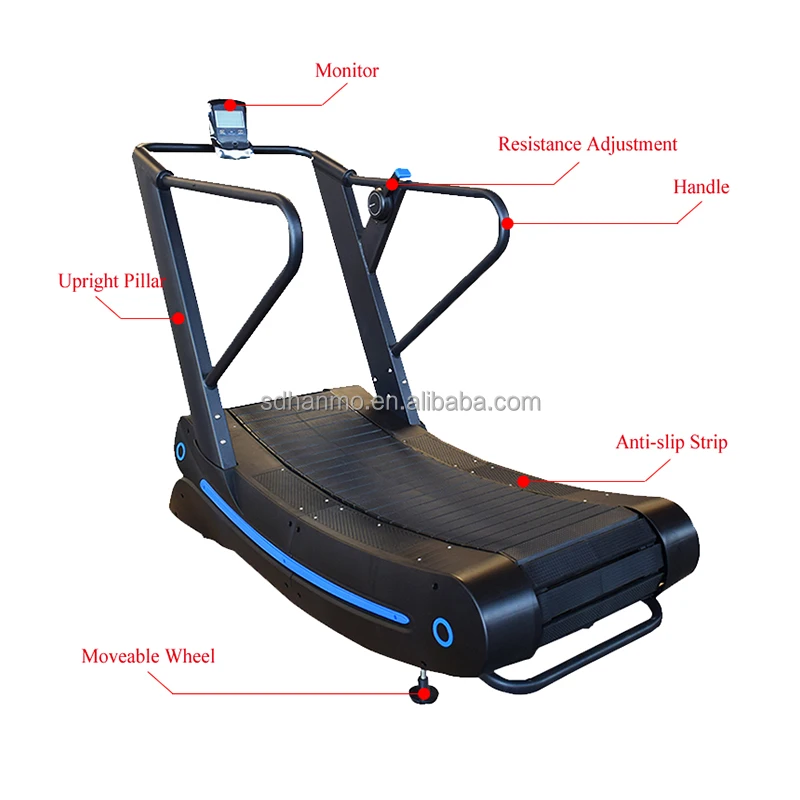 Alibaba discount curved treadmill