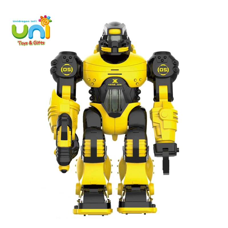 Funny RC Robot Toy With Sound and Light Electronic Robot for Children Christmas Gifts