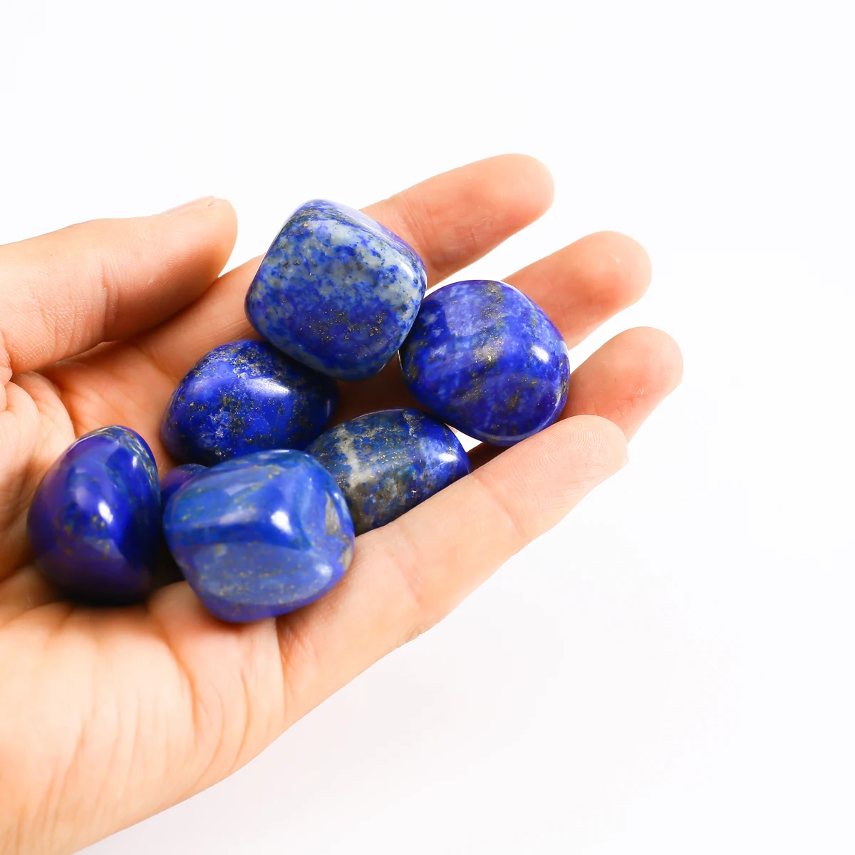 Bulk Wholesale Natural Lapis Lazuli Tumbled Crystals Stones Healing Crystal Tumbled Stones