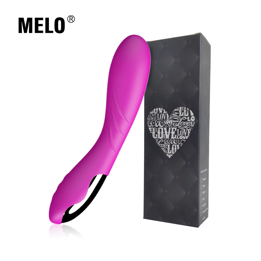 Wholesale MELO 12 Modes Adult Silicone Dildo Vibrator USB Charging Waterproof Massage Stick Vagina Clitoris Stimulator Sex Toys for Women From m.alibaba picture