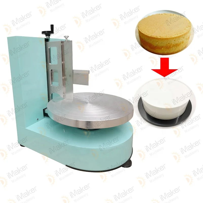 Original Factory Automatic Commercial Round Shape Birthday Cake Frosting Machine Cake Icing Decorating Maker Making Machine