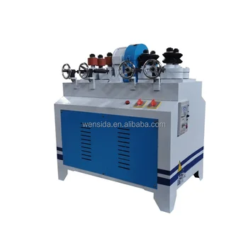 High efficiency woodworking machinery double inlet and outlet round bar machine/round wood making and forming machinery