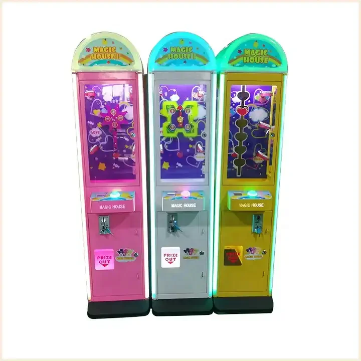 Hot Selling Coin Operated Mini Prize Gift Arcade Game Crane Machines for Shopping Malls