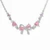 Bowknot Necklace-Silver