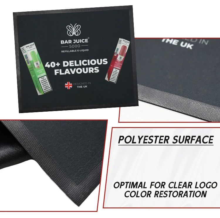 Custom Printed Rugs with Rubber Bottom Logo Floor Mat Welcome Entrance Door Mat Custom Rug with logo Custom logo Mat manufacture