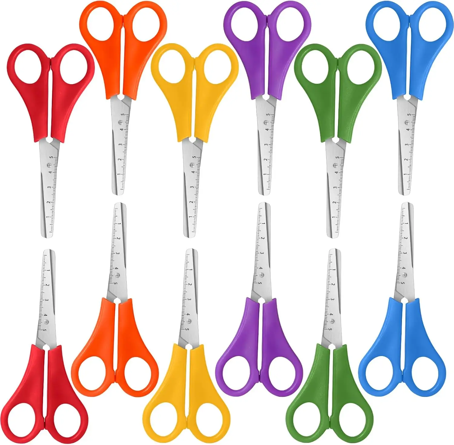 Multipurpose School Office Scissors Color Round Edge Student Children Scissors