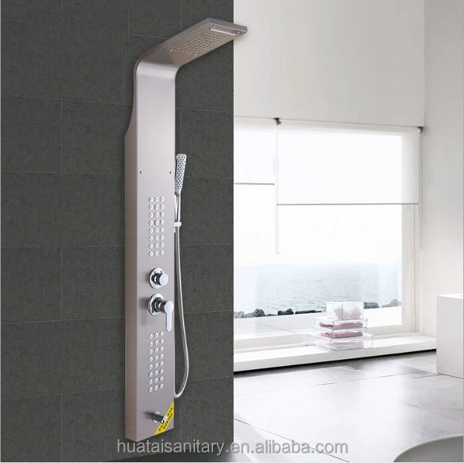 Bath Room Digital Generator Seven Colors Computer Termothatic Control Led Shower Panel