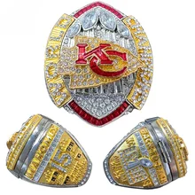 NFL Kansas City KC Chiefs 2024 Championship Ring MAHOMS High Quality Sports Men's Fashion Ring Jewelry Customization