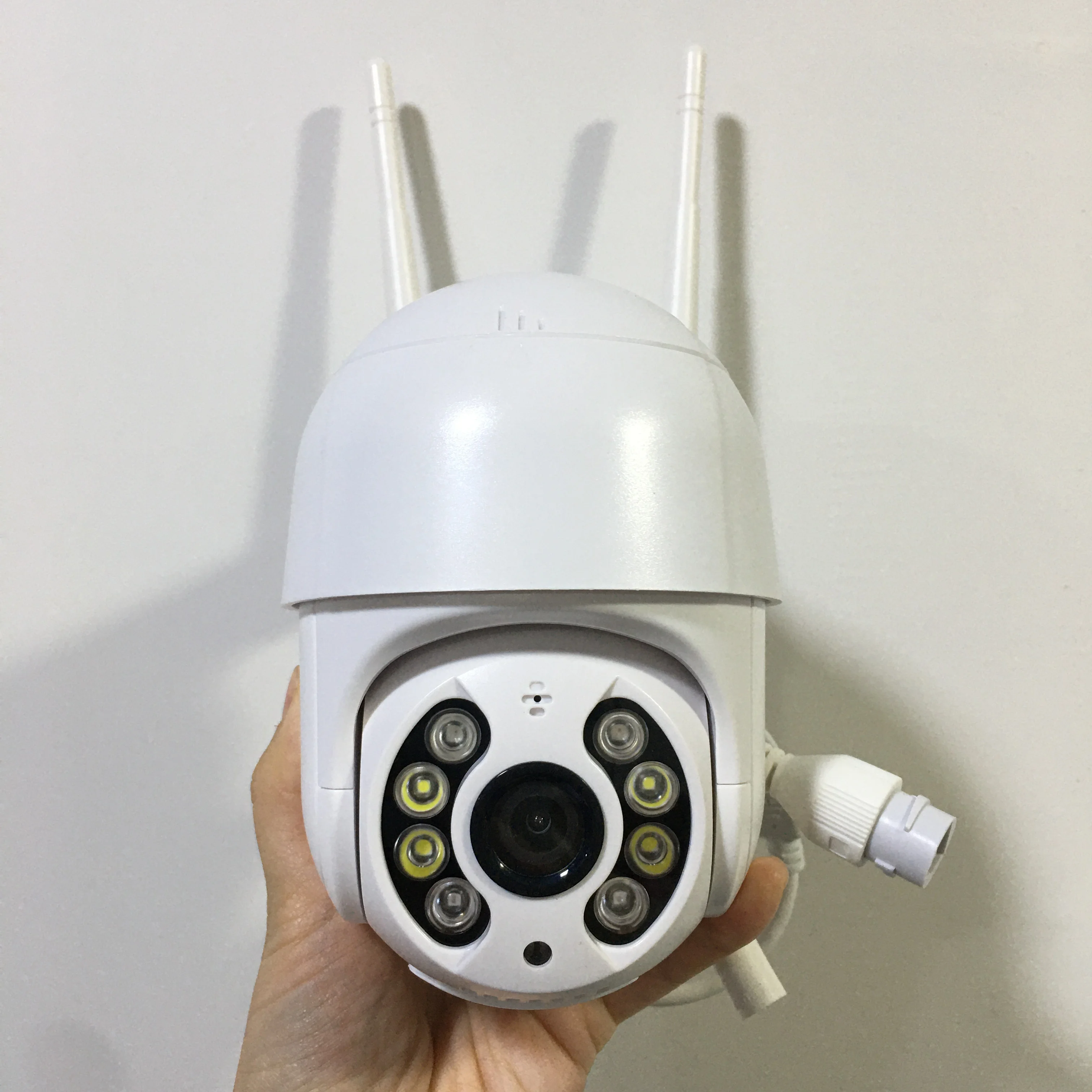 Camera Surveillance WiFi Exterieure, 360 PTZ Caméra de Surveillance sans Fil