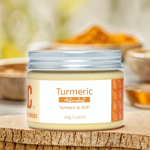 Custom Vitamin C Clay Mask with Turmeric Antioxidants Non-Comedogenic Formula for Brightening Face Use