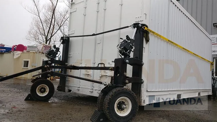 Portable Wing Move Lift Container Mobilizer - ISO Caster Wheels for ...