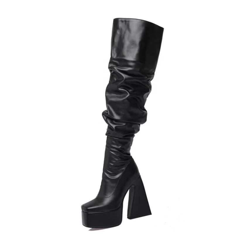 Shop Our over Size 46 Women's Boots with Chunky Heels