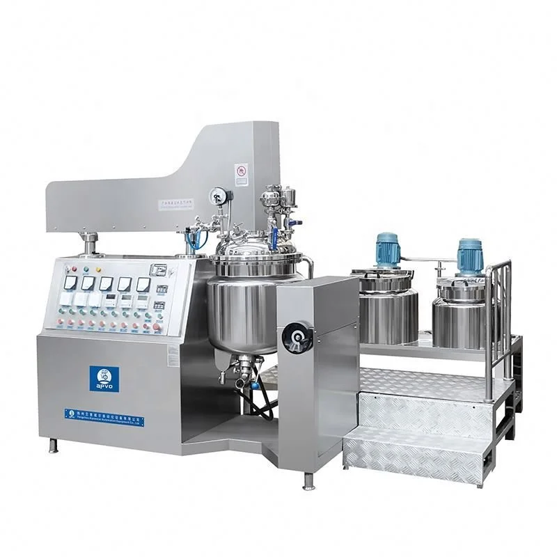 Small Mayonnaise Making Machine Liquid Detergent Mixing Equipment Homogeneous Mixing tank