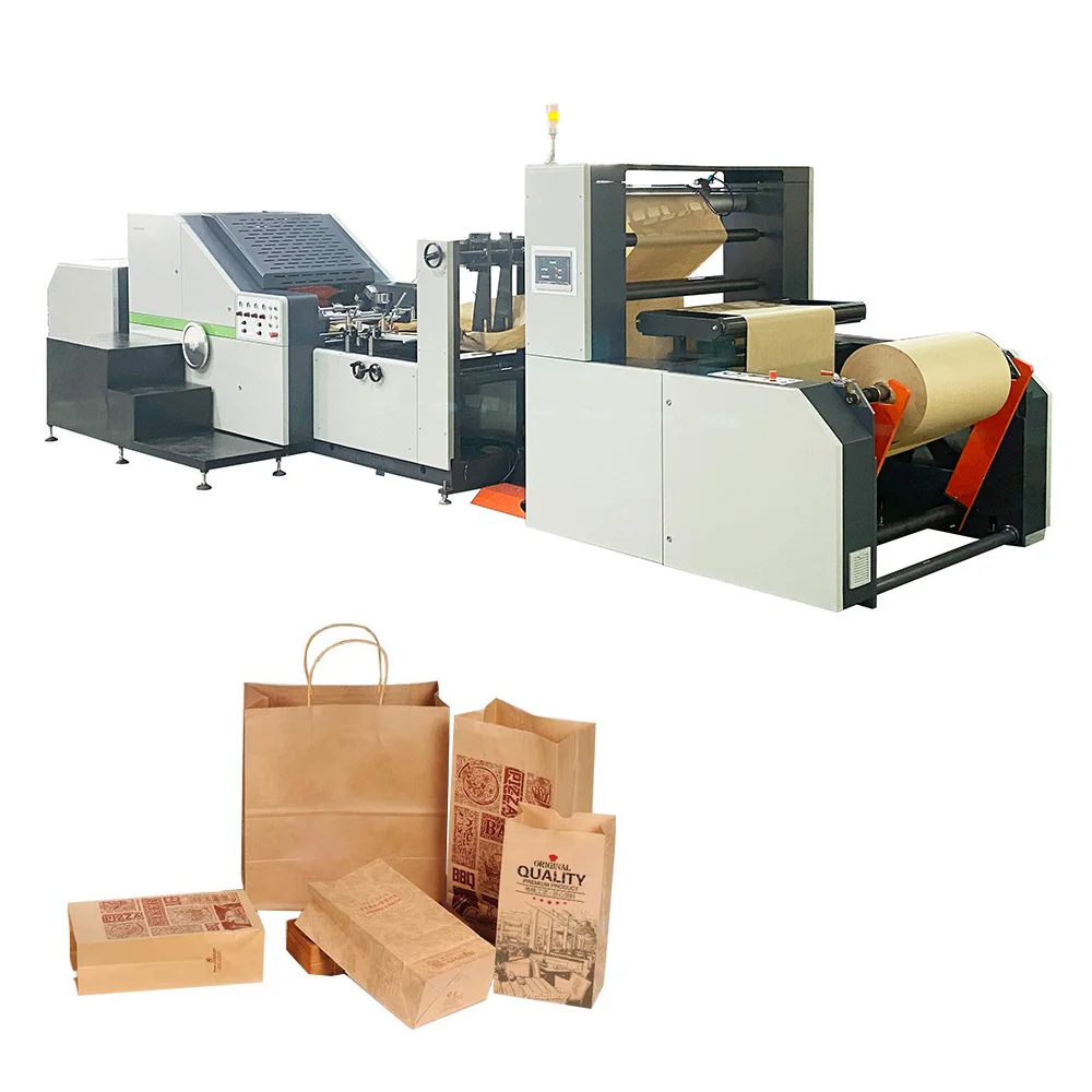 small paper bolsa making machine