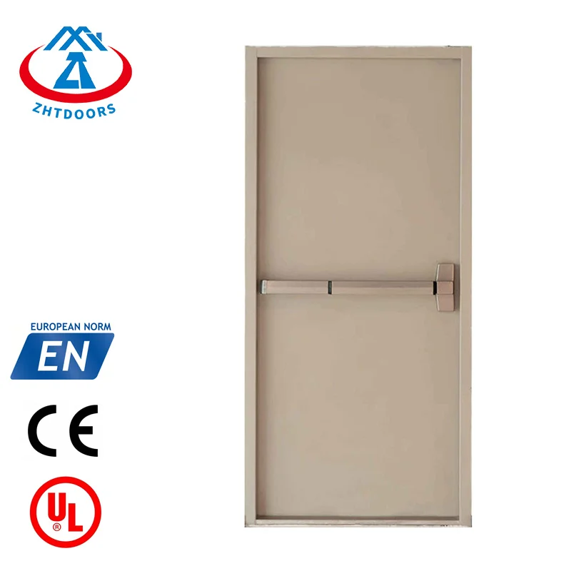 Emergency Exit 3 Hours Panic bar Fire Rated Steel Doors
