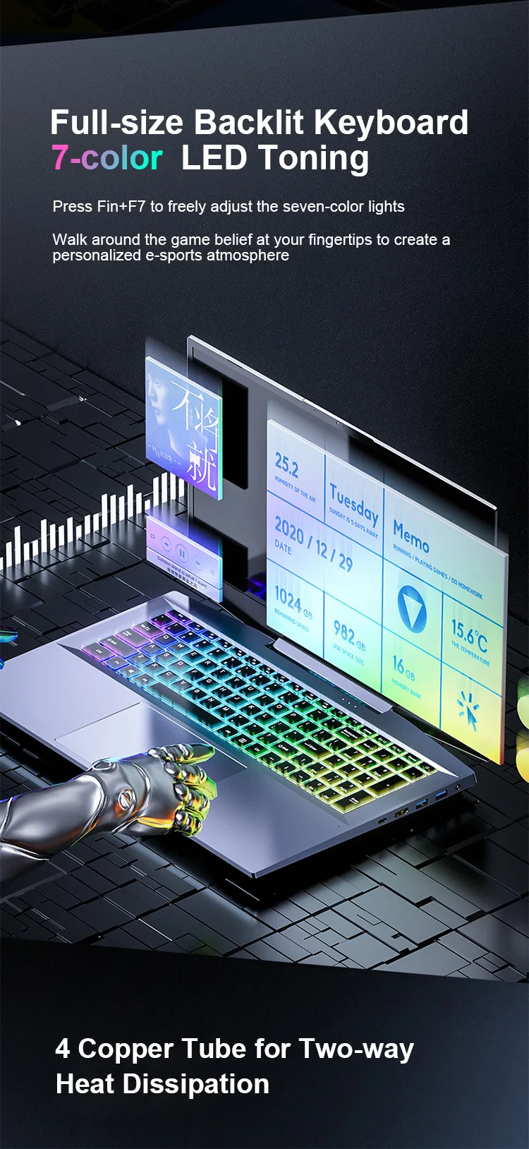 17 Inch Gaming Laptop I7 10510 Cpu Xe Max 8gb Discrete Graphics 32gb,64gb Ddr4 Ram 1tb 2tb Ssd