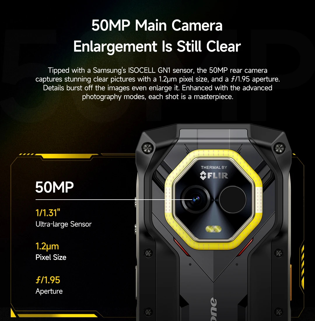 Ulefone Armor Mini 20T Pro 5G サーマルイメージング搭載