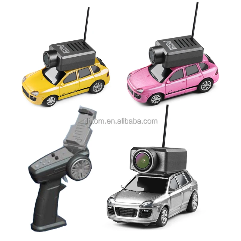 WLtoys 6401-C 1/64 RC Mini FPV 720P Camera Car Wifi Real-time  Transmission VR Remote Control Car With Light