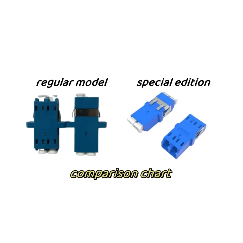 Low Insertion Loss Lc Upc Apc Duplex Connect Sm Flanged Hot Selling