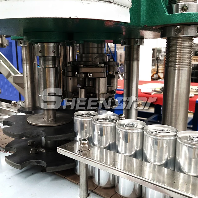 Automatic Tin Can Filling Seaming Packing Aluminum Can Filling Machine Line