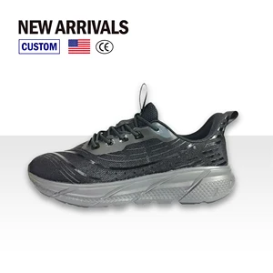 Wholesale Custom Men's Retro Fashion Sneakers Sporty Long-Distance Casual Running Shoes Cushioned Mesh Lining for Spring Season