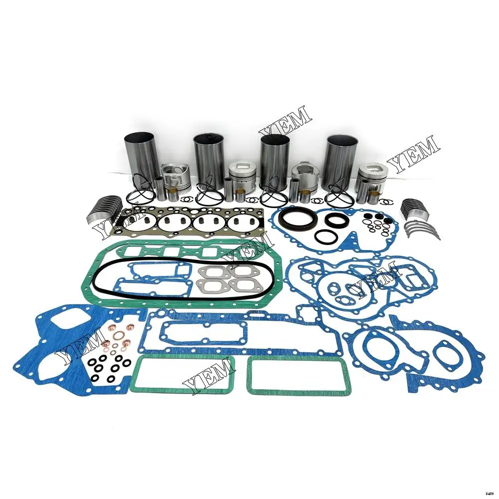 Repair Kit With Full Gasket Set Piston Rings Liner Bearings Fit for Isuzu 4BE1