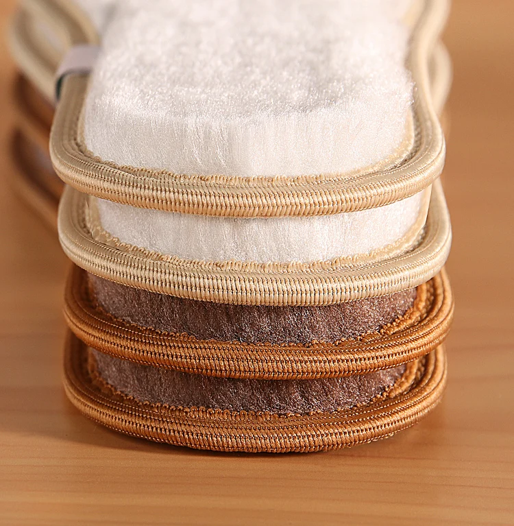Circle Fleece Winter Thermal Insoles, Sweat-Absorbing & Deodorizing Wool Inserts