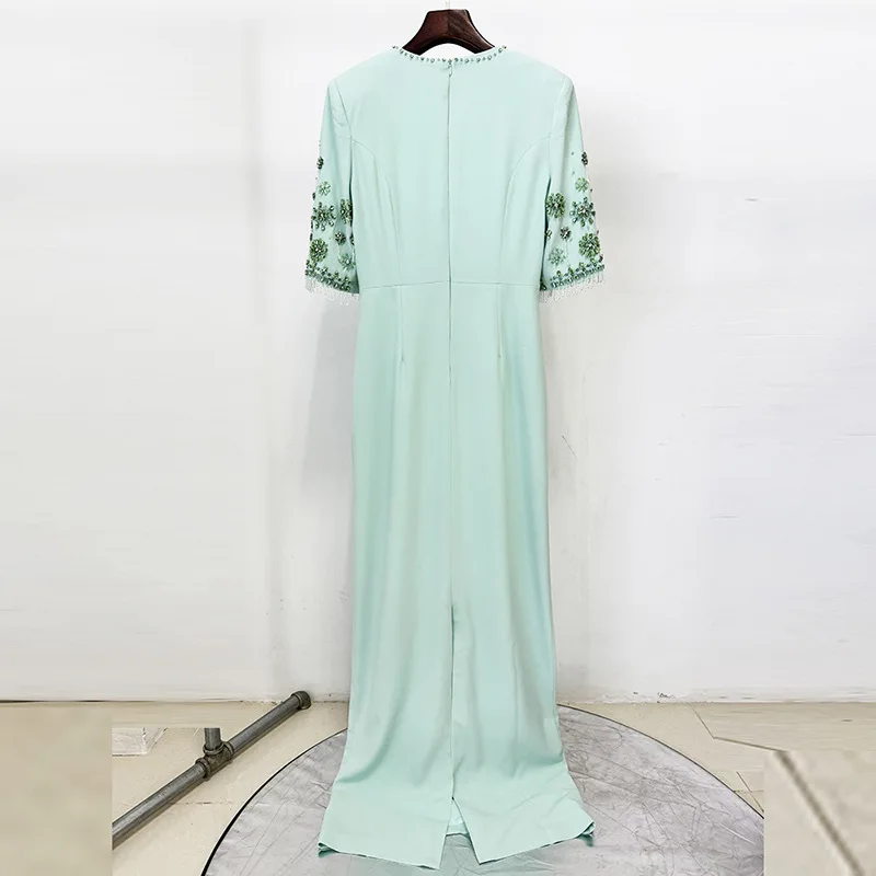 new look mint green dress New Look Tall tie shoulder tiered midi dress in light green
