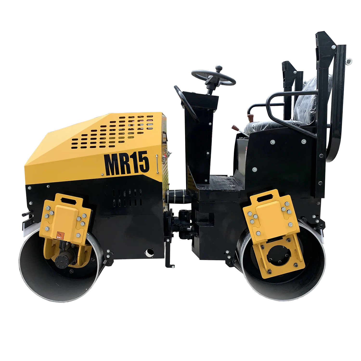 Горный подъемный Вибрационный дизельный асфальтовый дорожный каток 1 тонный маленький гидравлический двойной барабан