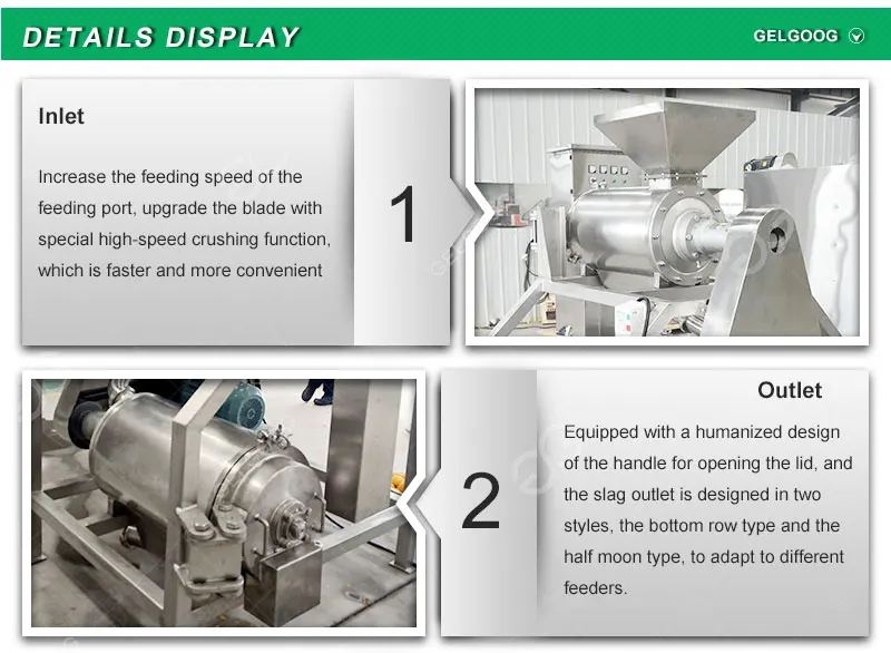 Automated Mango Juice Processing Machine
