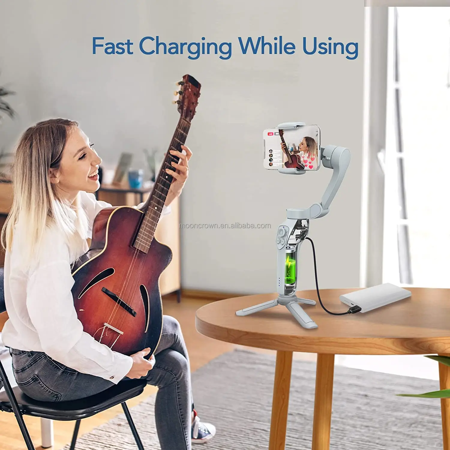 L7C Pro 3 Axis Smartphone Stabilisateur L7B Selfie Stick Gimbal Stabilizer for iPhone Samsung Vlogging YouTube Travel Shooting