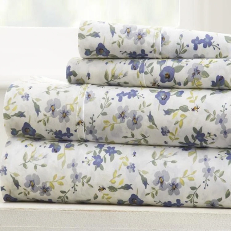 High Quality Low Cheap Floral Pattern Bed Sheet Sets Bedding For Home Buy Microfiber Bed Sheets Set High Quality Bed Sheets Floral Bed Sheets Product On Alibaba Com
