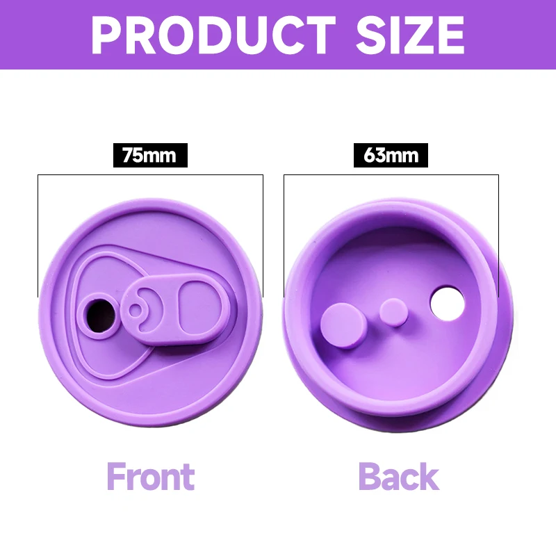 Wholesale Colorful Plastic Lids 16oz Leakproof Silicone Lids For