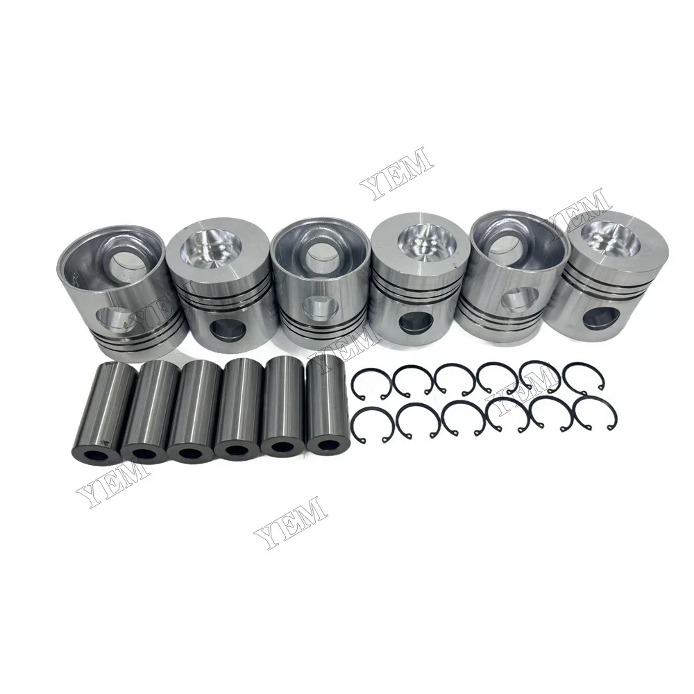 For Komatsu 6D105 Piston Kit Universal Engine Parts 4
