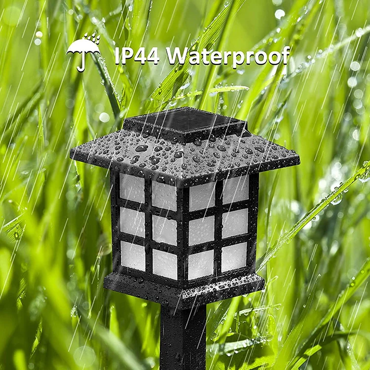 Classic LED Solar Garden Lights Outdoor Pathway Waterproof Solar Landscape Walkway decorated Lights supplier