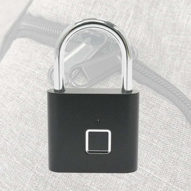 smart fingerprint lock for luggage bag padlock