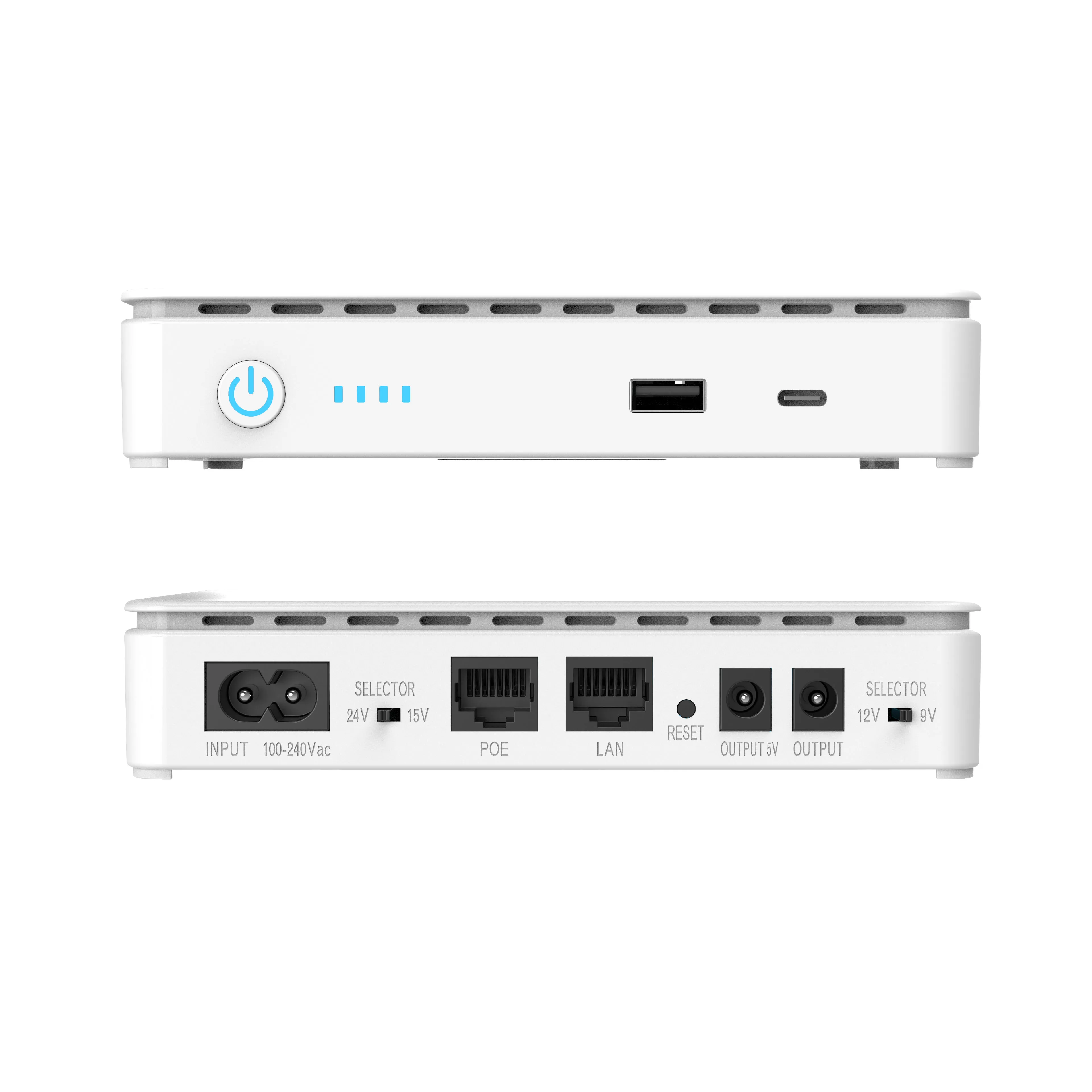 Mini UPS Router Wifi Power Bank with Backup Battery DC 9V 12V for Single-Phase Computer Wifi Router Modem CCTV Camera Home Use