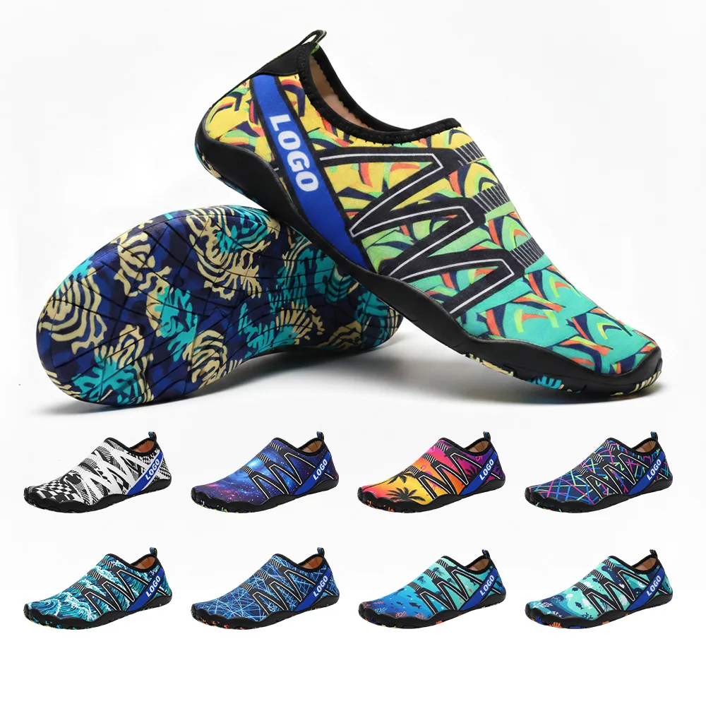 Wholesale Swimming Diving Outdoor Water Shoes Non Slip Quick Dry Beach Upstream Walking Aqua Surf Swim Shoes for Men Women