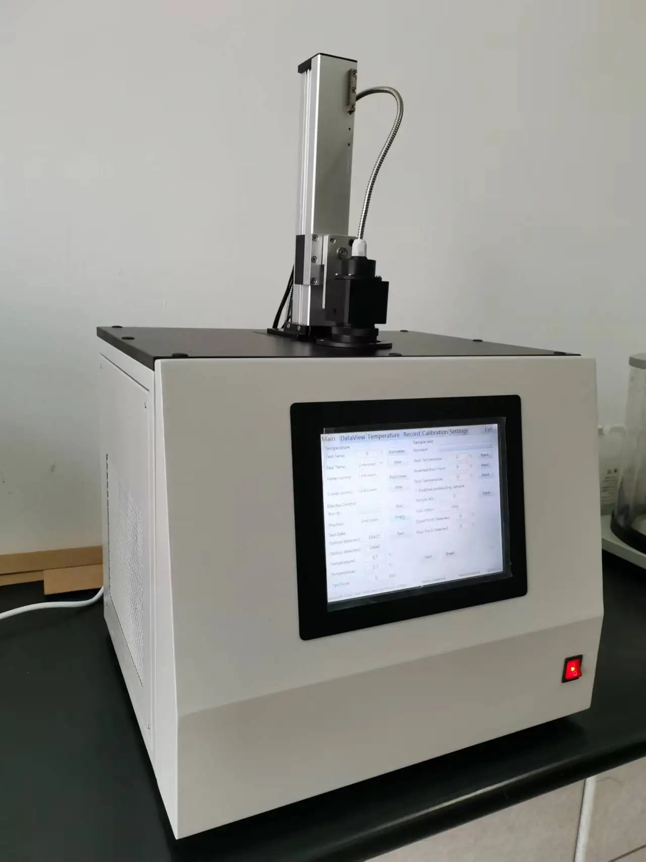 Petroleum Oil Lab Analysis Equipment ASTM D97 Laboratory Oil Freezing Point Pour Point Tester