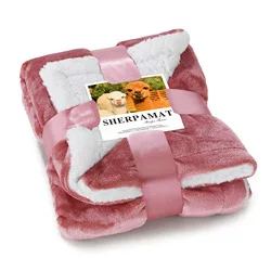 Готов к отправке, бесплатный образец, теплое мягкое одеяло из шерпы, зимнее одеяло, одеяло