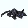 21cm black hairless cat