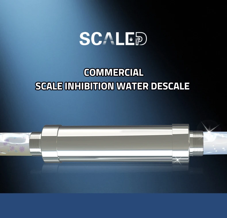 Scaledp Stainless Steel Water Scale Descaling Cleaner Salt Free Physics