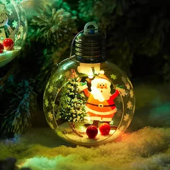 Manufacture Different Colors Decorations Ornaments Golden Clear Christmas tree Decoration Glitter Plastic Christmas Ball