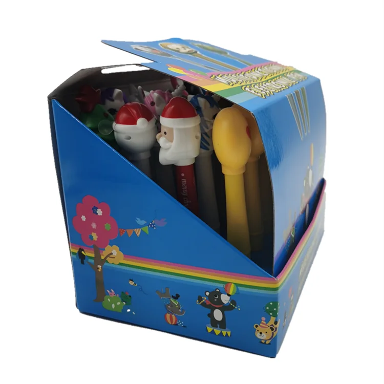 Yellow Cartoon Stitch  Novelty Beauty Led  Ball Point Pen