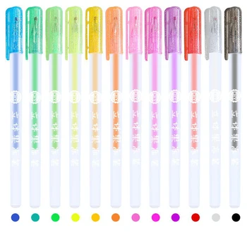 3d jelly pen, sparkling gelly roll