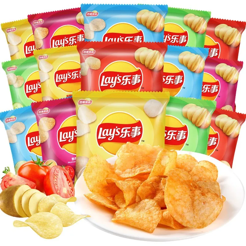 Taiwan Lay's Potato Chips 50g Sour Cream Onion Flavor Exotic Chips 